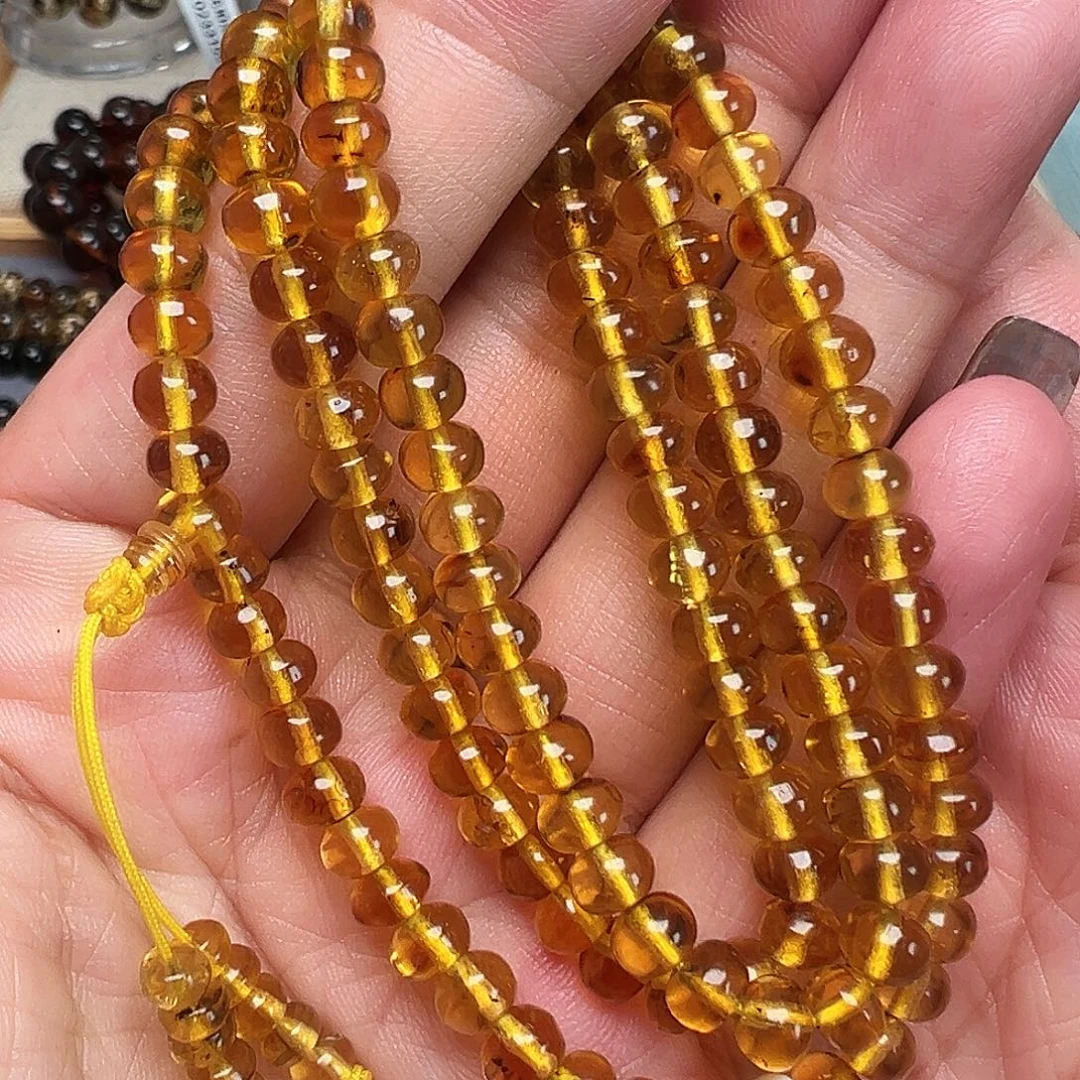 琥珀未镶嵌裸石抚顺琥珀20002-8五