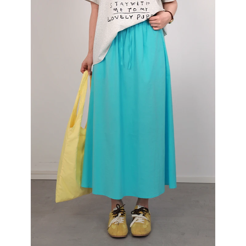 夏大大 新品 韩系a字半身裙2025夏季新款慵懒套装 D825K08176