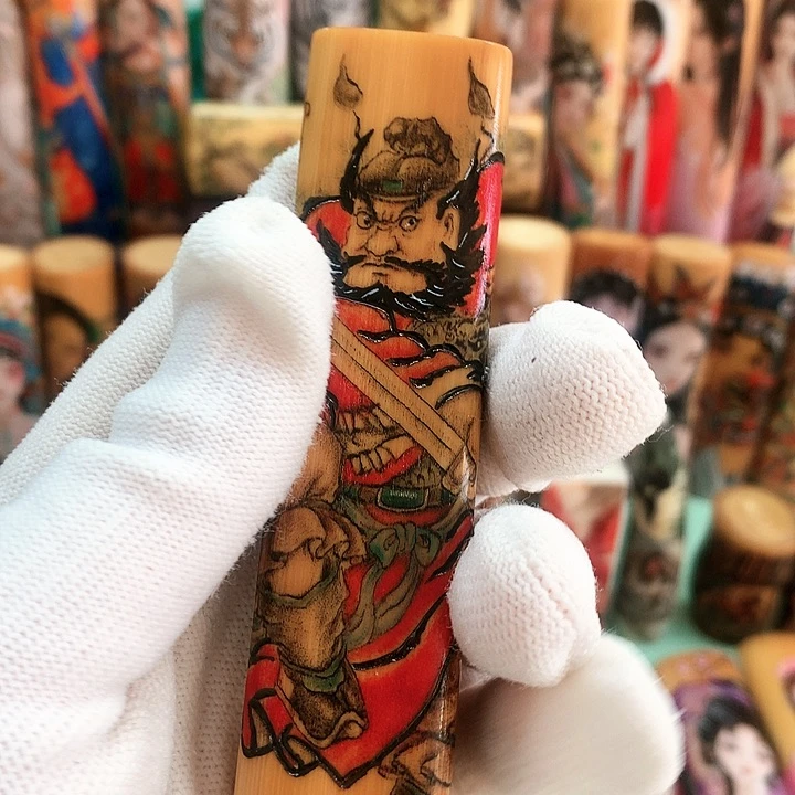 香榧木王龙轩实心玉竹