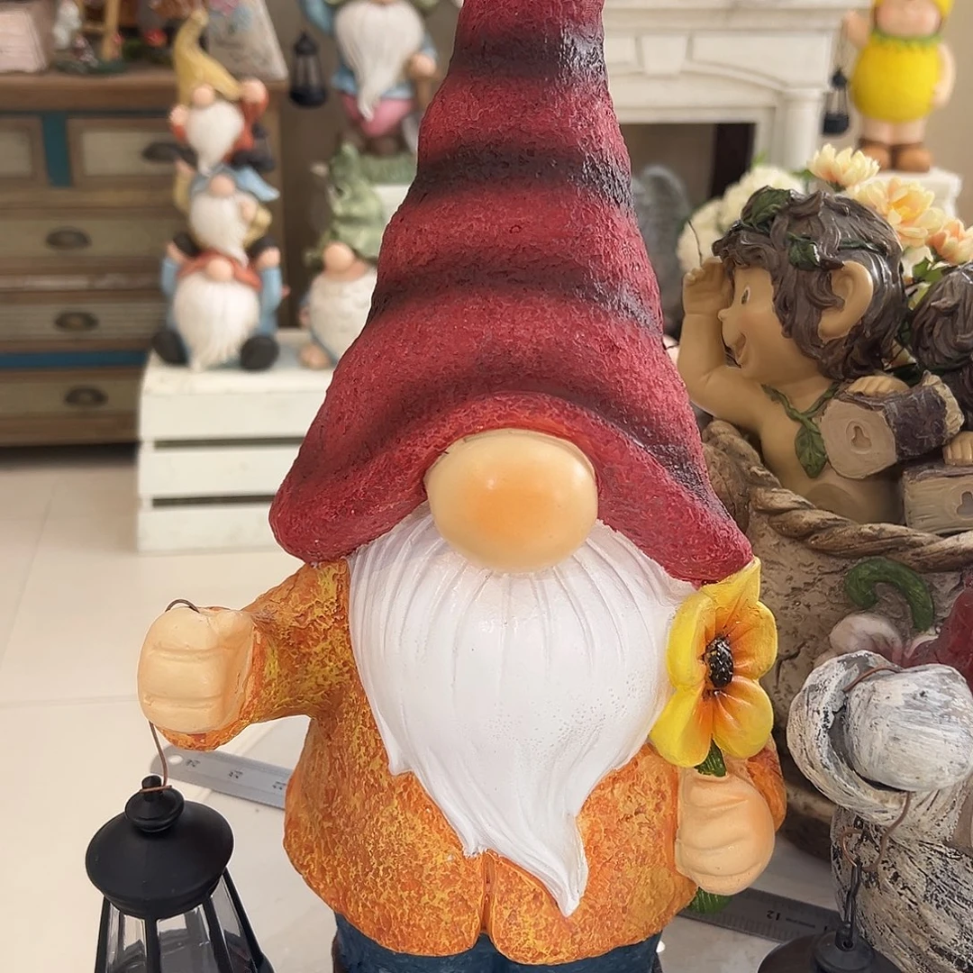 花园摆件红红火火