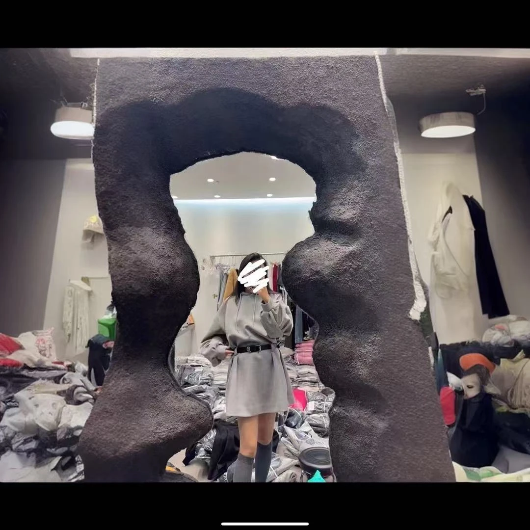 大码胖mm女装美式带帽宽松腰带卫衣连衣裙显瘦遮肉捏褶