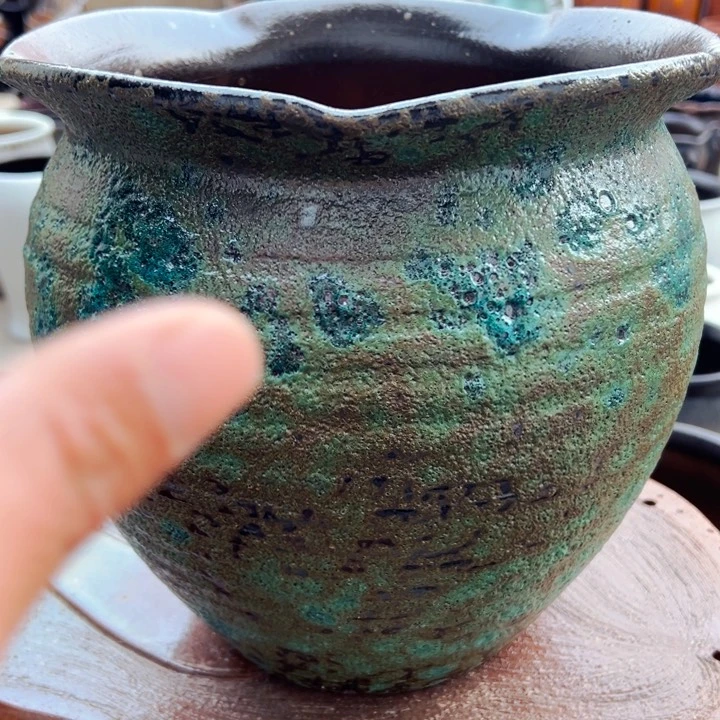 紫砂花盆高约25口约25