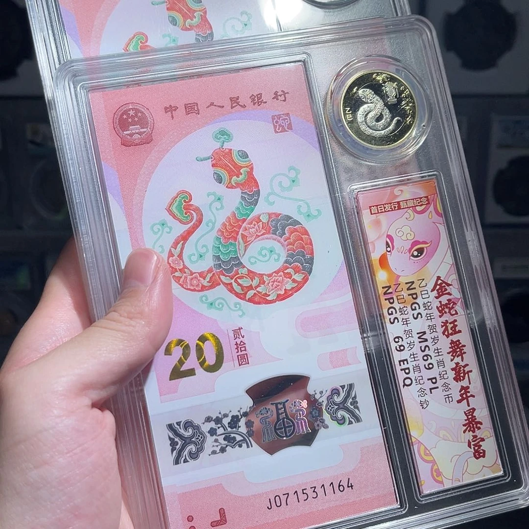 塑料蛇钞蛇币组合套装1套星星绿