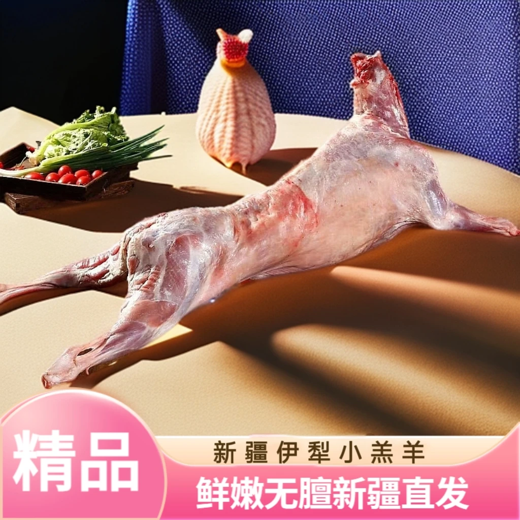 新疆伊犁哈萨克羔羊 草膘羊溜达羊 肉鲜味美