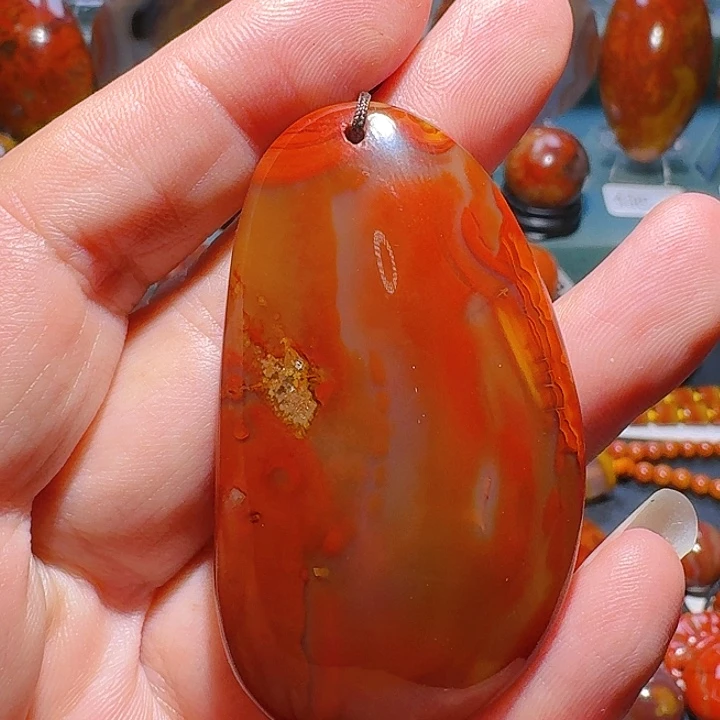 未镶嵌玛瑙/玉髓珠宝半成品