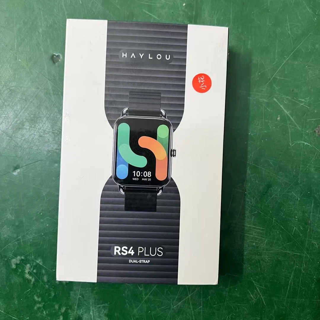 9新  哈喽 RS4PLUS智能手表 颜色随机发