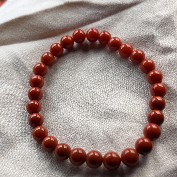 南红玛瑙未镶嵌手串
