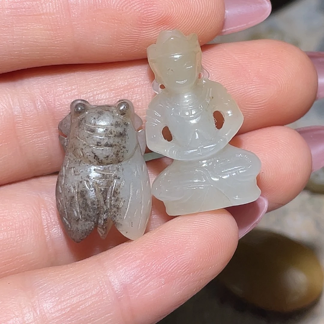 董***长未镶嵌和田玉（糖玉）挂件