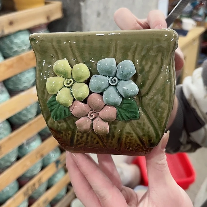 陶瓷陶瓷多肉植物花盆