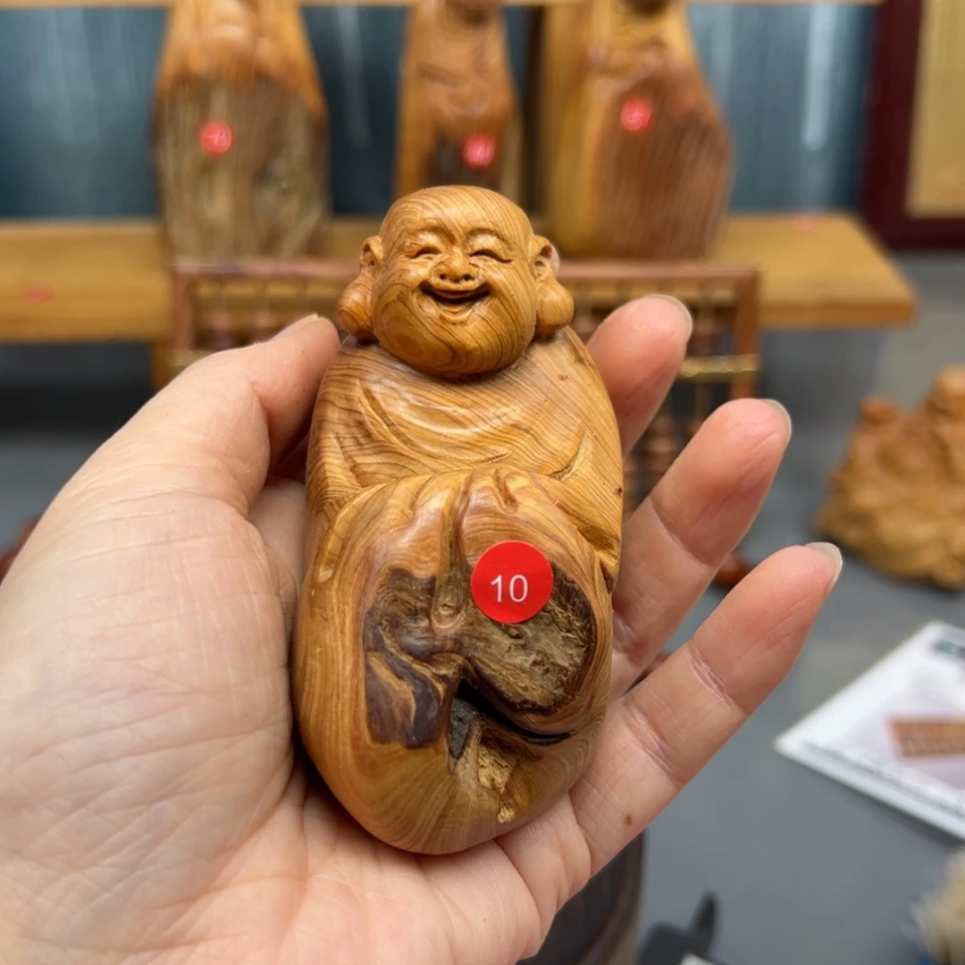 浩****木崖柏木摆件手把件，