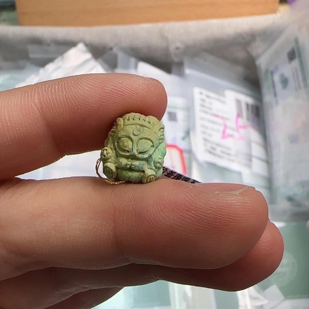 绿松石珠宝半成品未镶嵌