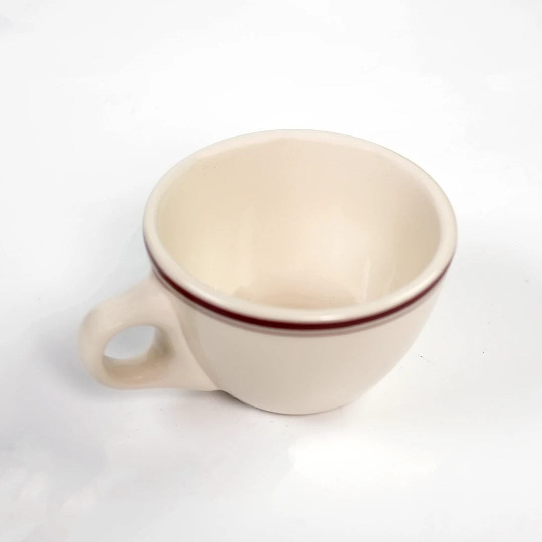 陶瓷 222 mlLF咖啡杯红色线1个