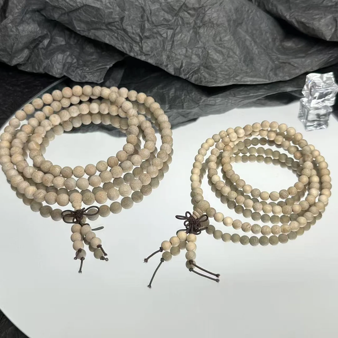 香樟木108手串无礼盒525