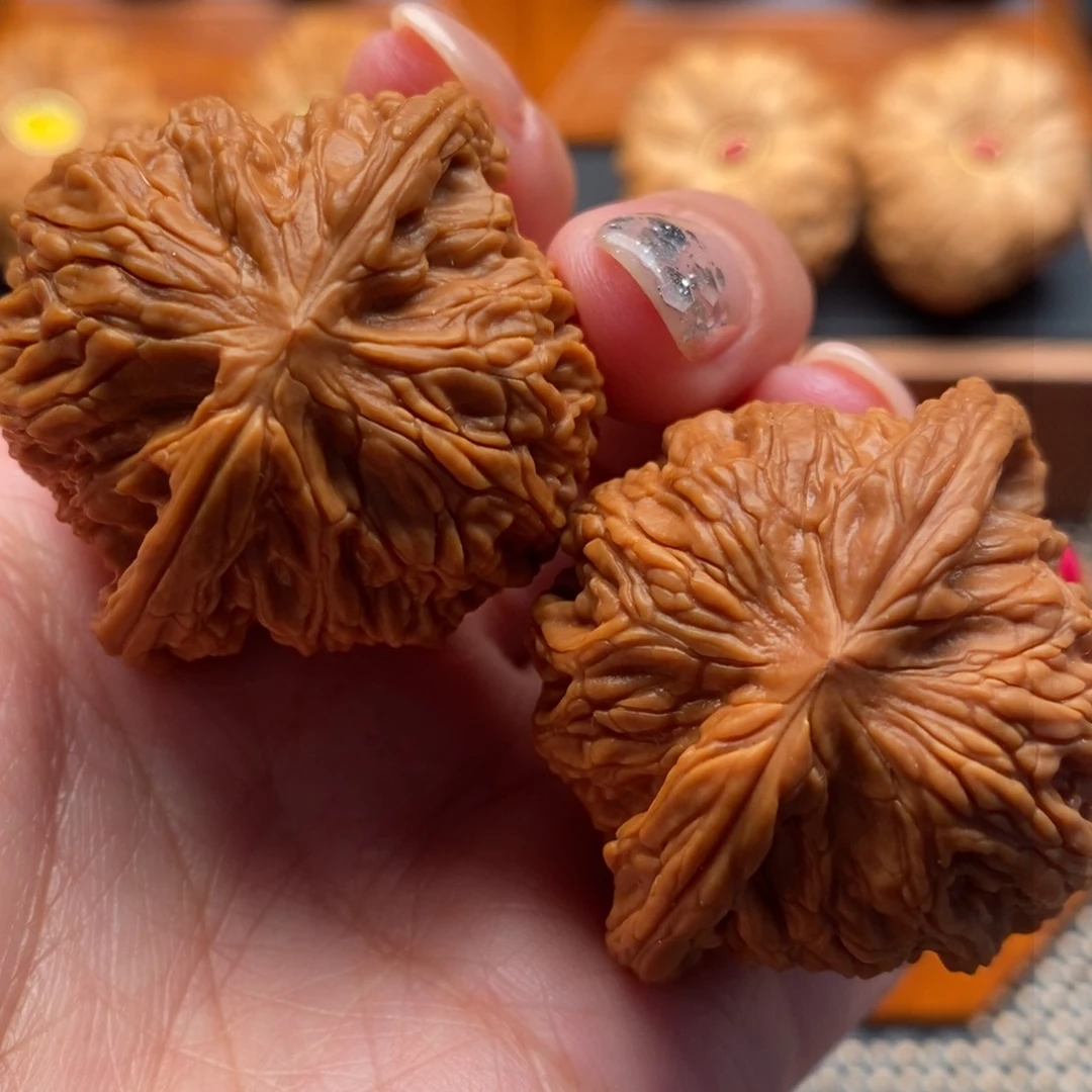 文玩核桃把件40尺寸全品磨盘