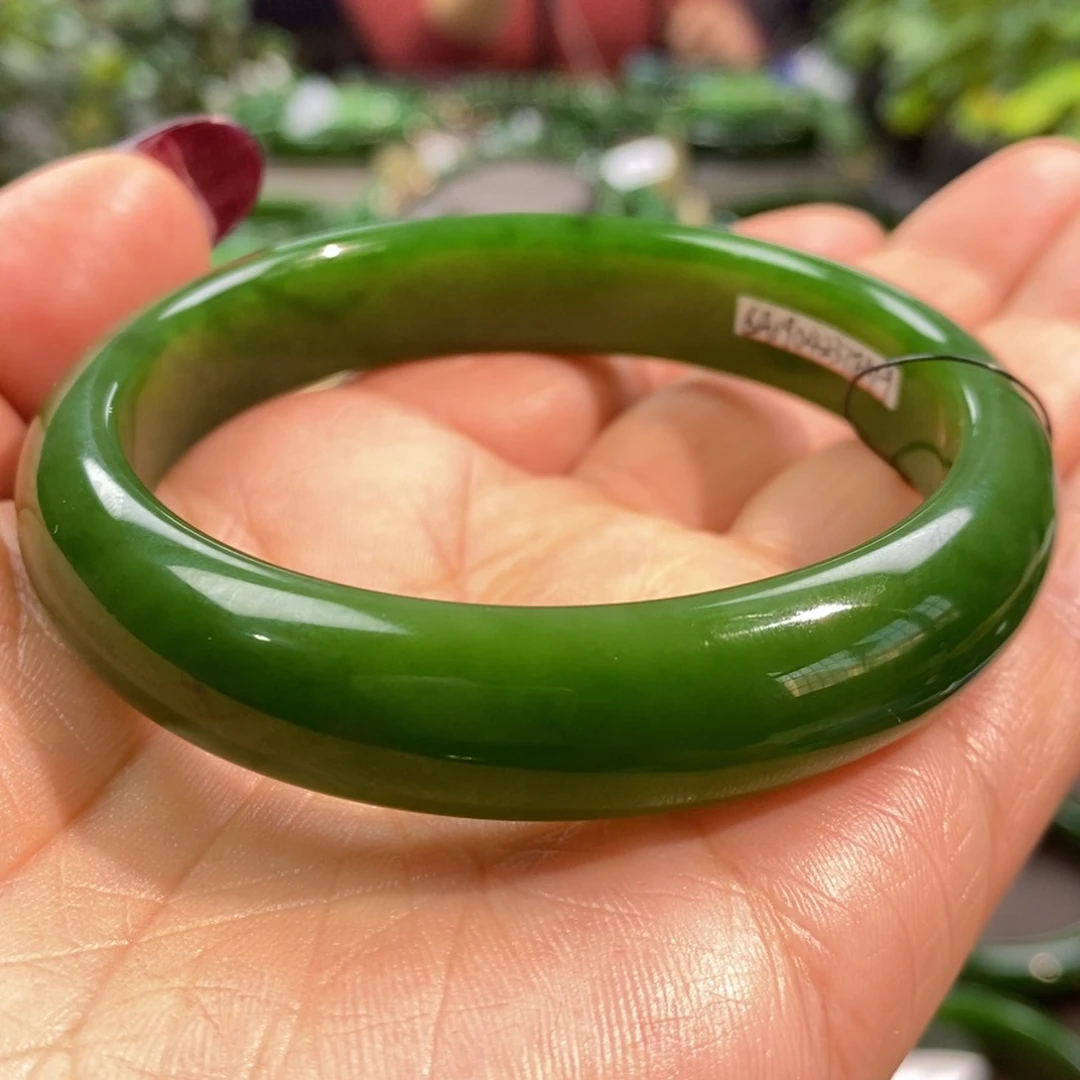 和田玉（碧玉）手镯未镶嵌