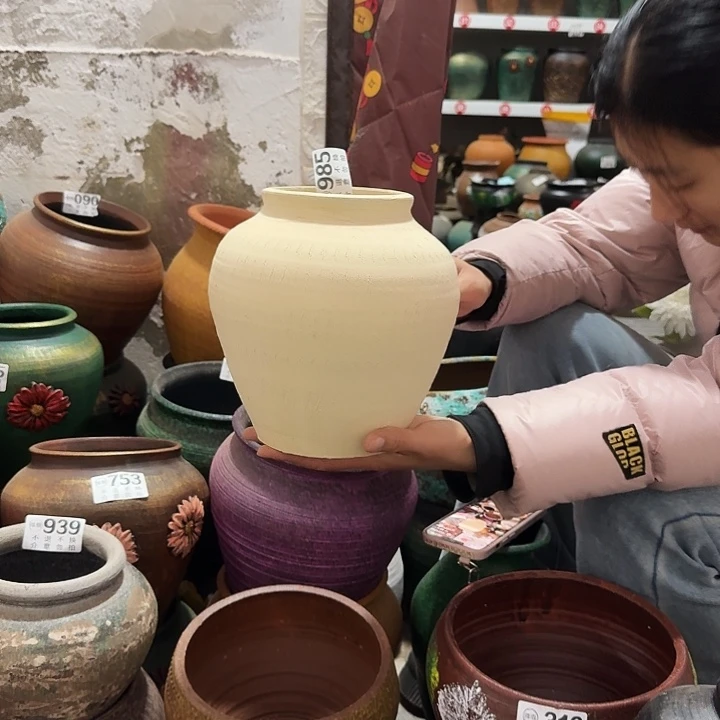 瑕疵黄坛子985高度20口径11