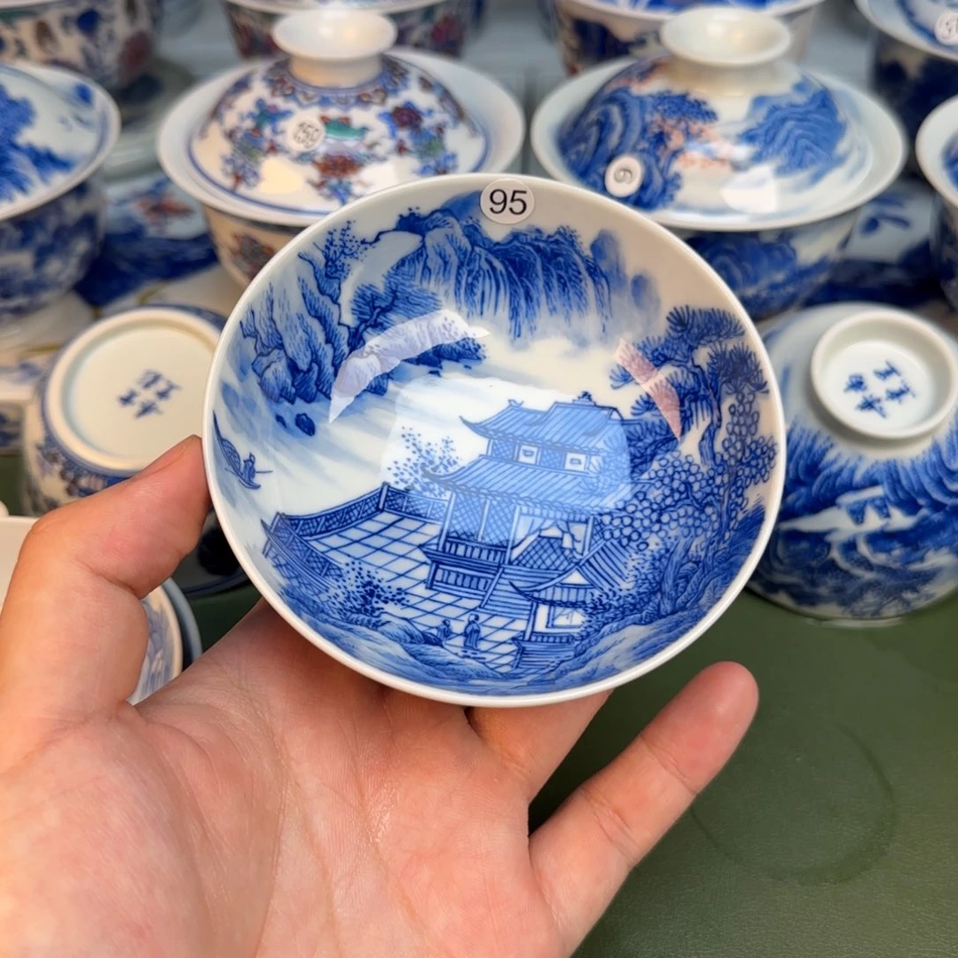 彦祖纯手工手绘茶具95
