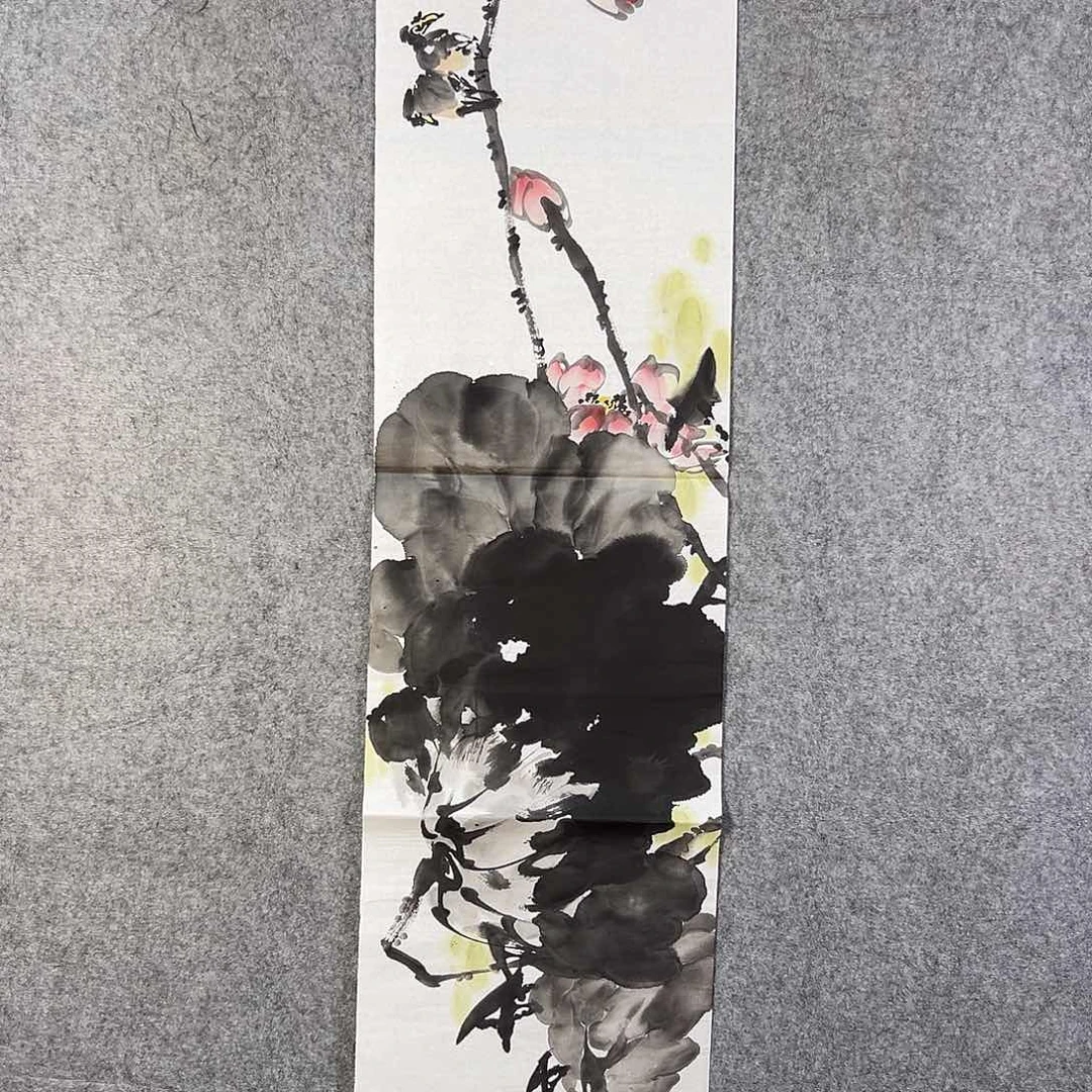 国画197 花鸟在此鸣叫的日子