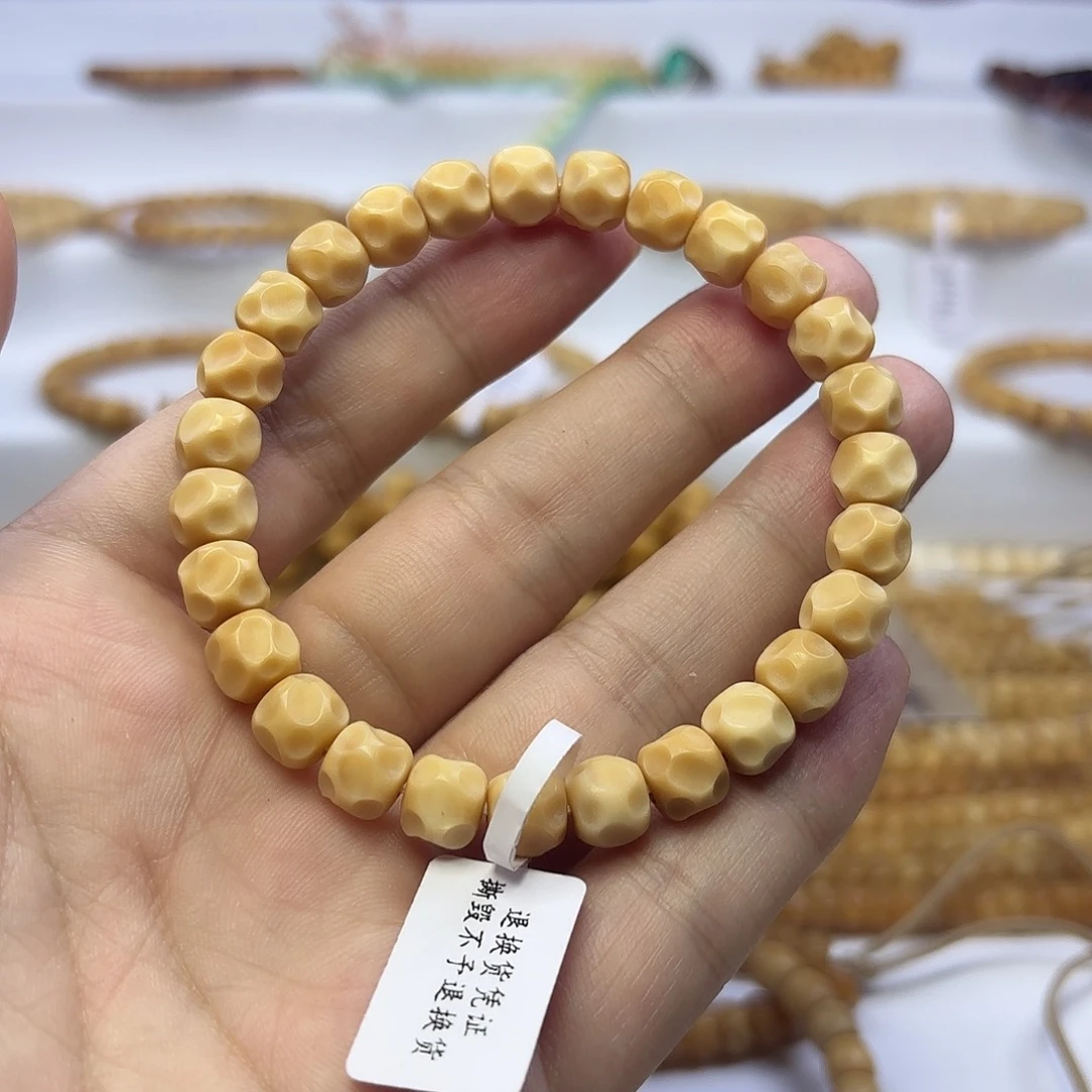 龙眼菩提手串黯*龙脊菩提雕刻无相精挑孔道卡8+