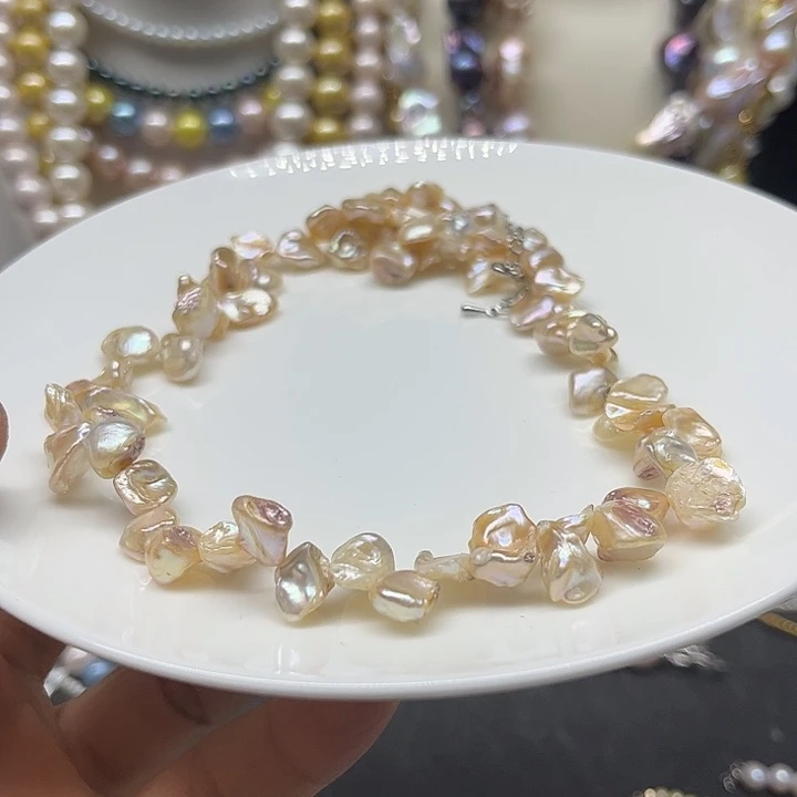 未镶嵌淡水珍珠颈饰