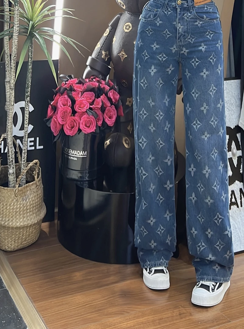 婷子-VIP·家定制高货提花牛仔裤（8-836）