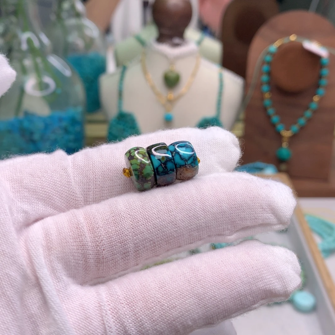 绿松石未镶嵌配饰