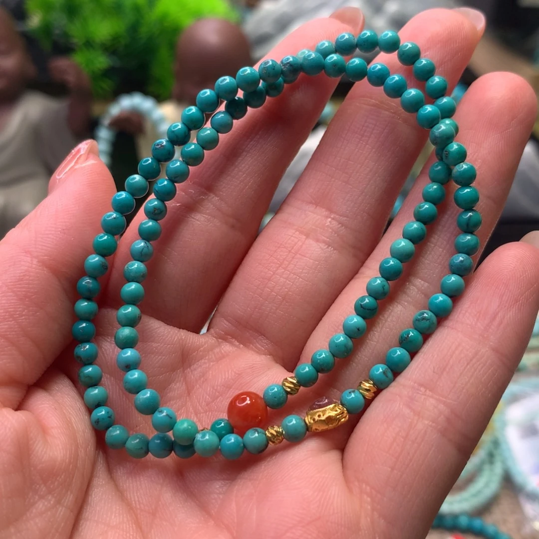 绿松石未镶嵌配饰