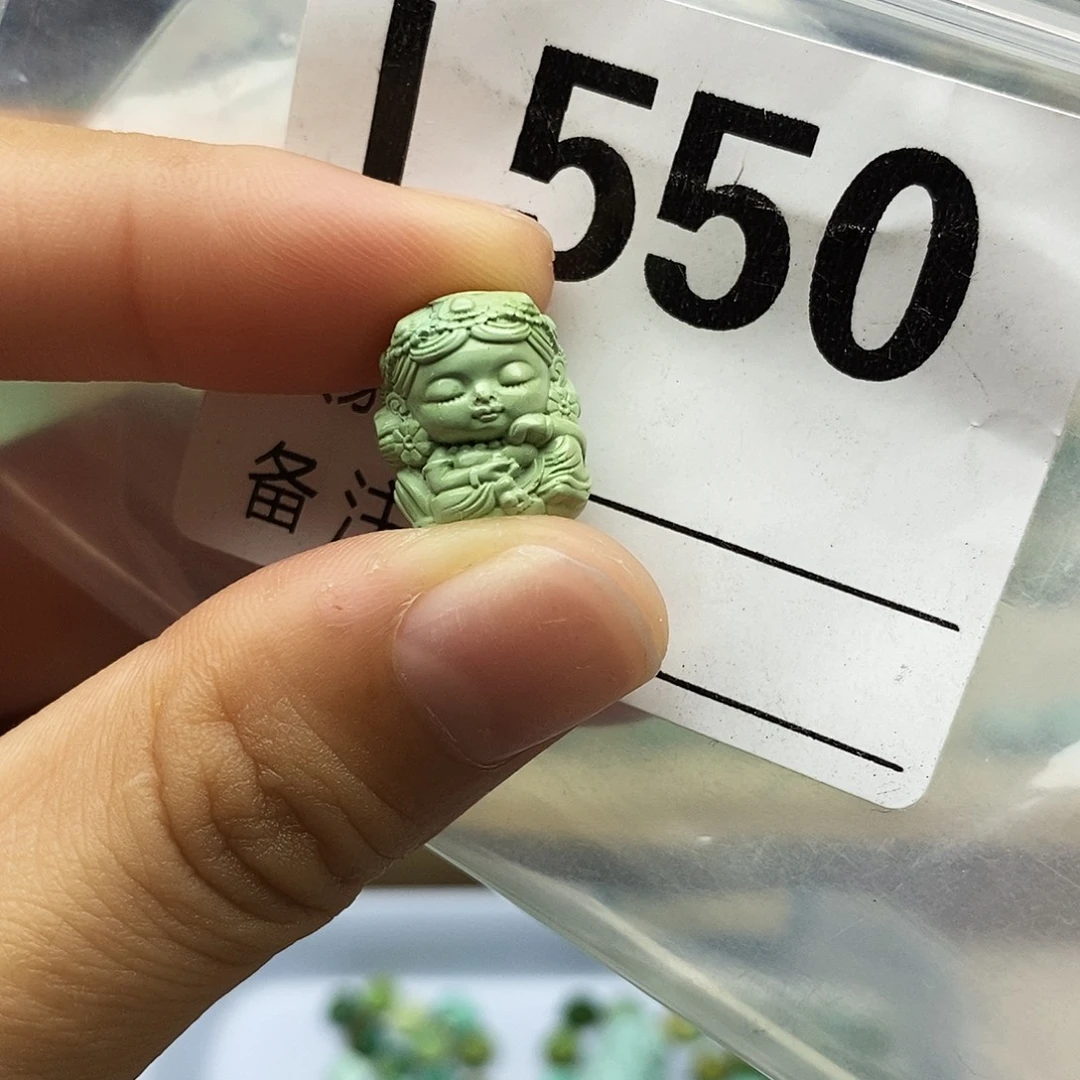 绿松石未镶嵌配饰