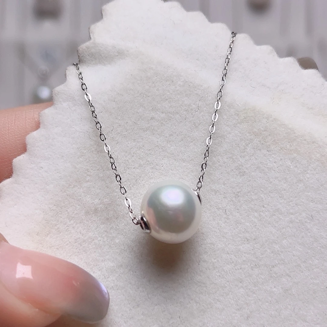 未镶嵌淡水珍珠吊坠(赠链)