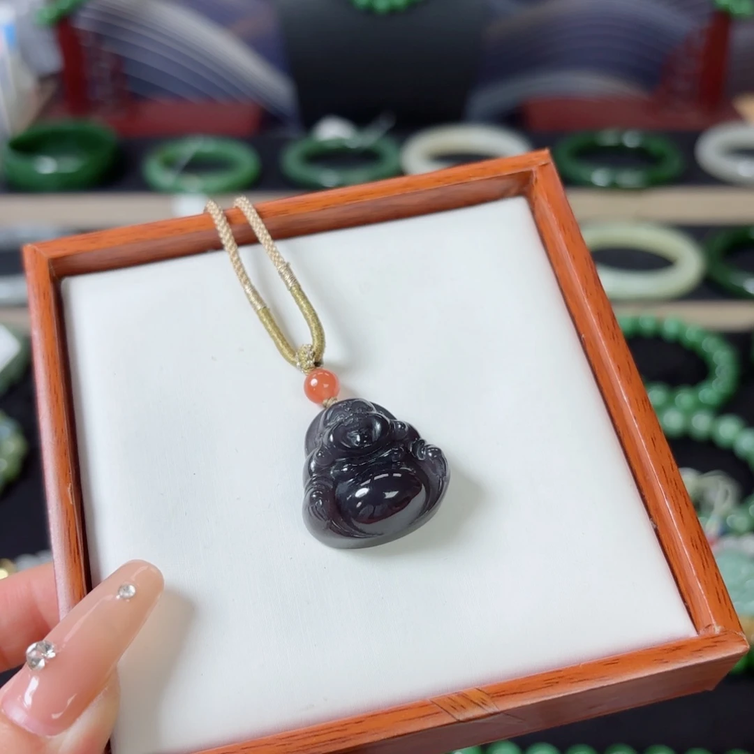 和田玉未镶嵌吊坠(不含链)