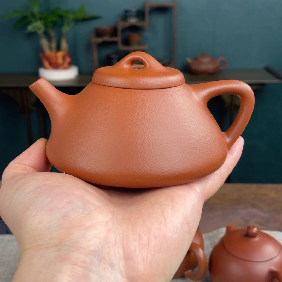 朱泥茶壶宜兴紫砂