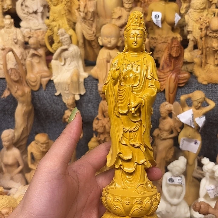 黄杨木黄杨木瑕疵观音