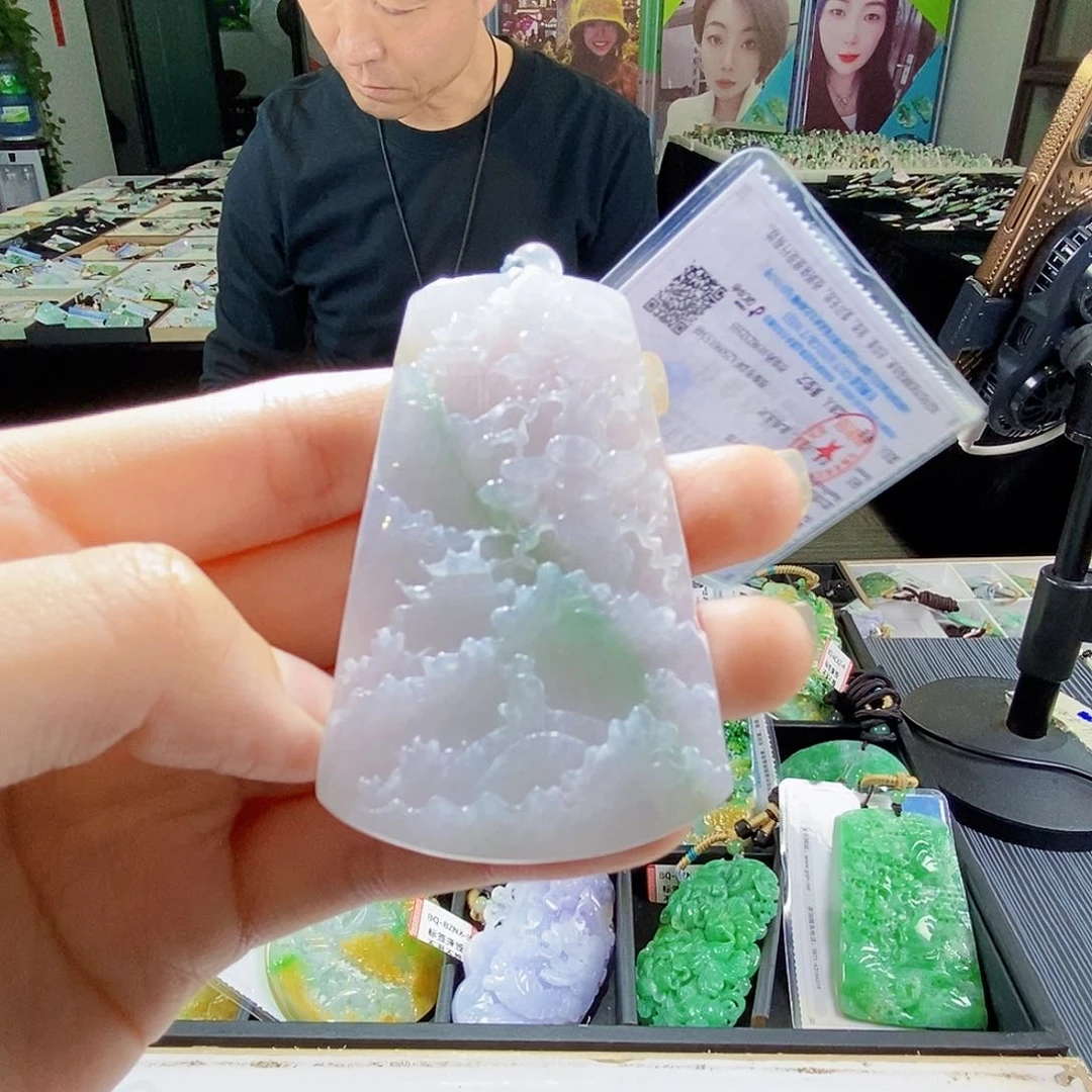 颈饰未镶嵌翡翠翡翠