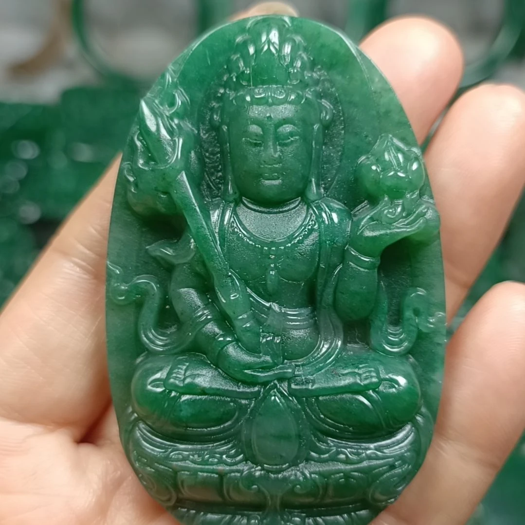 独山玉未镶嵌虚空藏菩萨