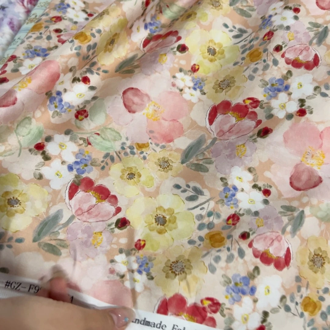 棉一米价纯棉60支贡缎1.1米宽果子E