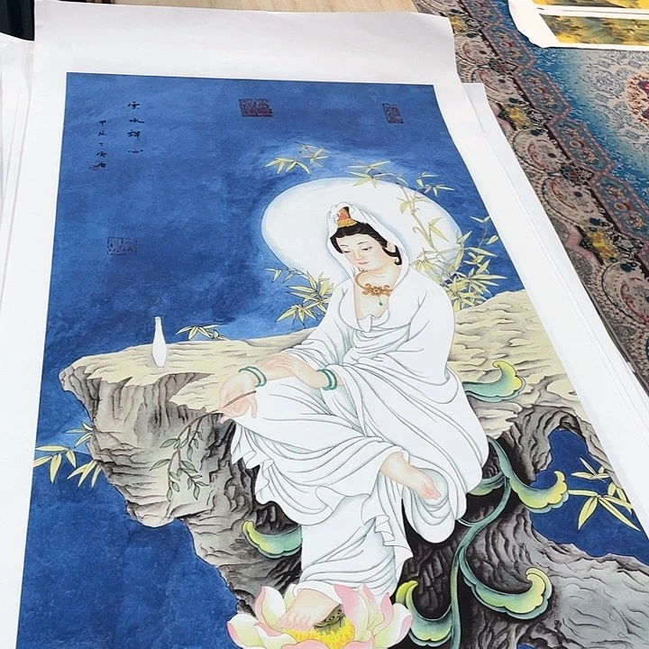 国画书画描金拓染金石传拓手写