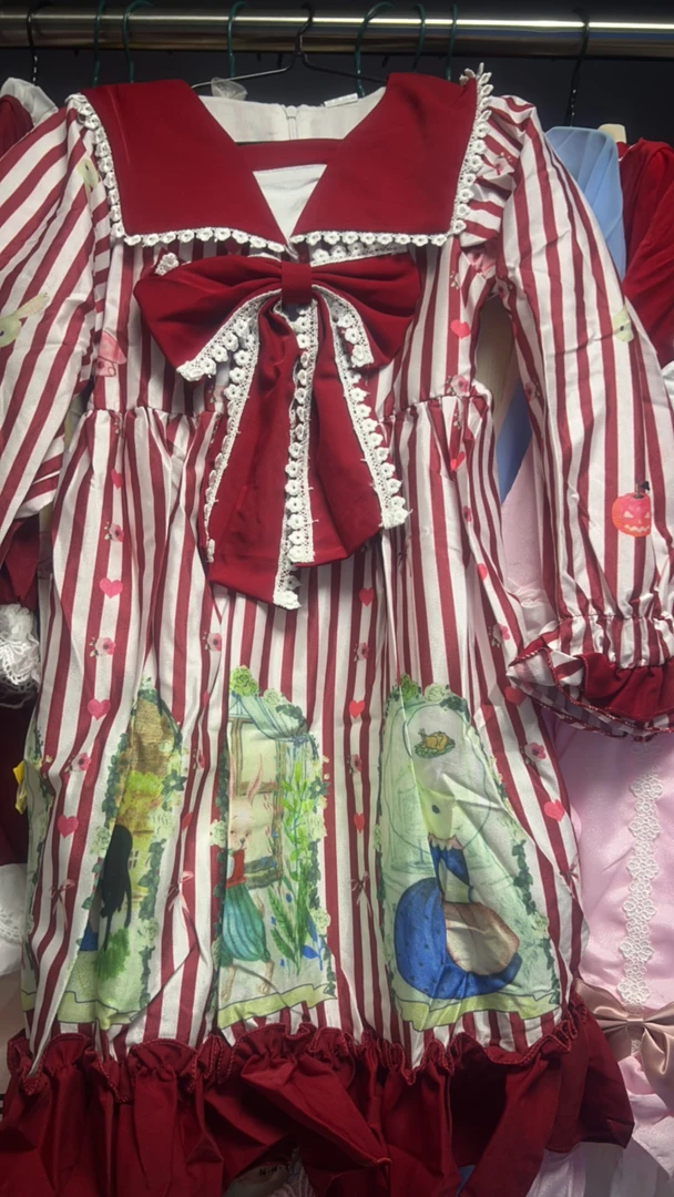 童装纯棉洛丽塔裙子