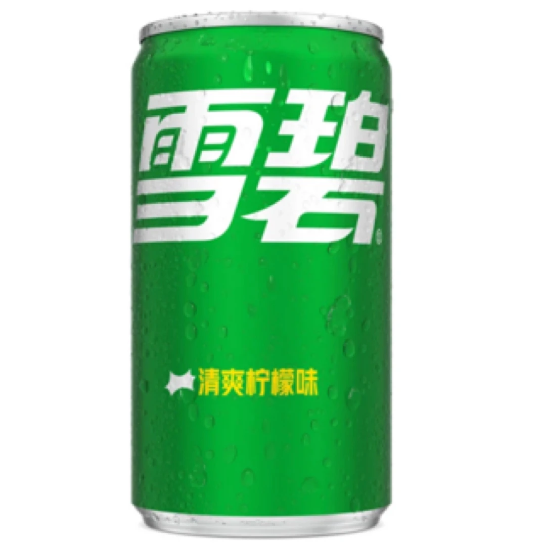 雪碧碳酸饮料330ml一罐