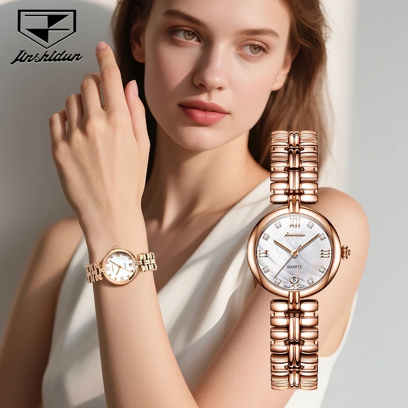 2025新款女士手表防水夜光时尚手表轻奢小众潮流七夕情人节礼物