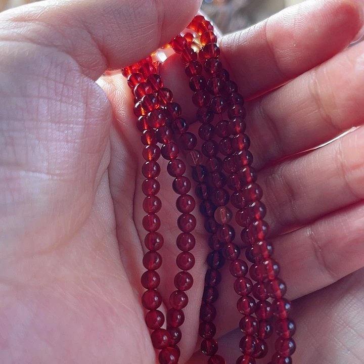 琥珀颈饰未镶嵌天然缅甸琥珀