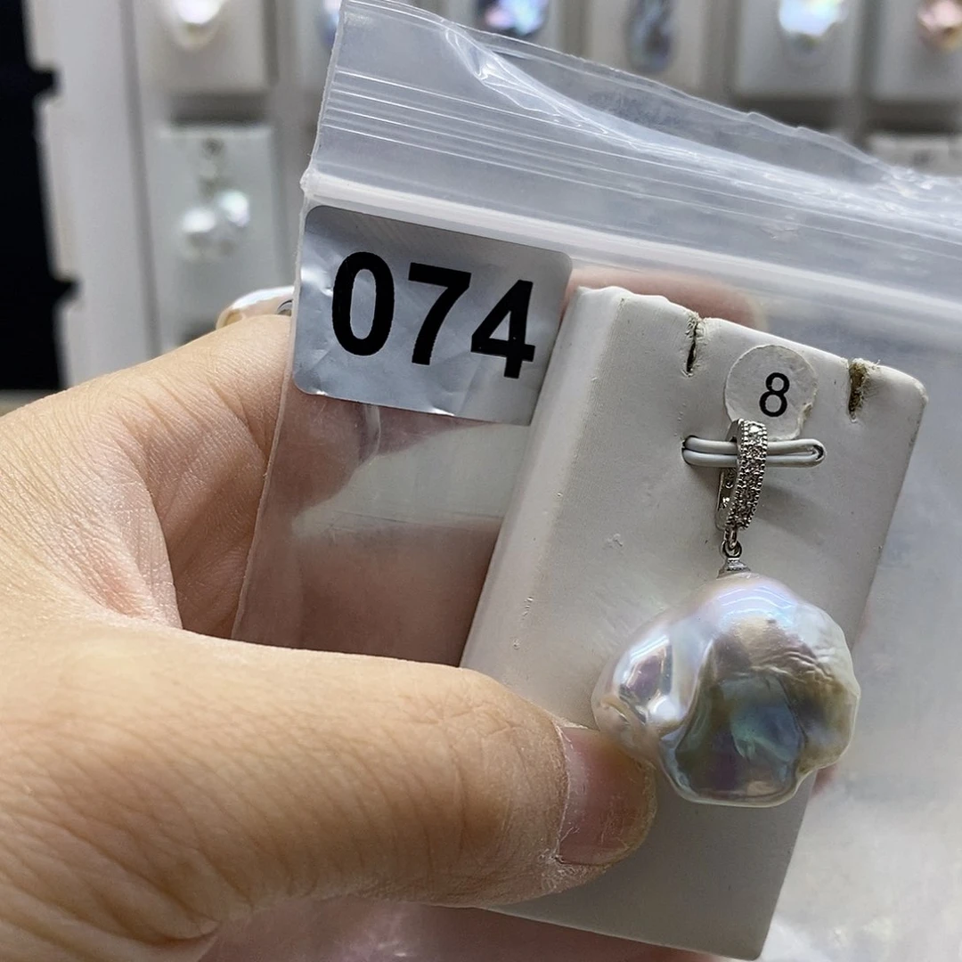 颈饰合金淡水珍珠