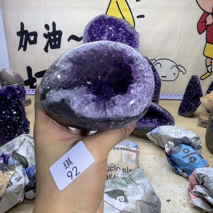 未镶嵌珠宝半成品紫晶