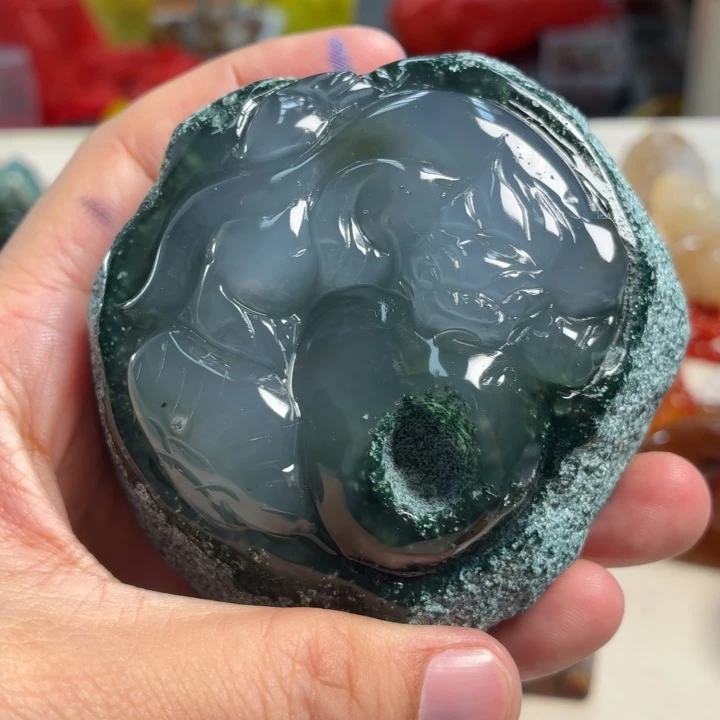 玛瑙/玉髓未镶嵌吊坠(不含链)