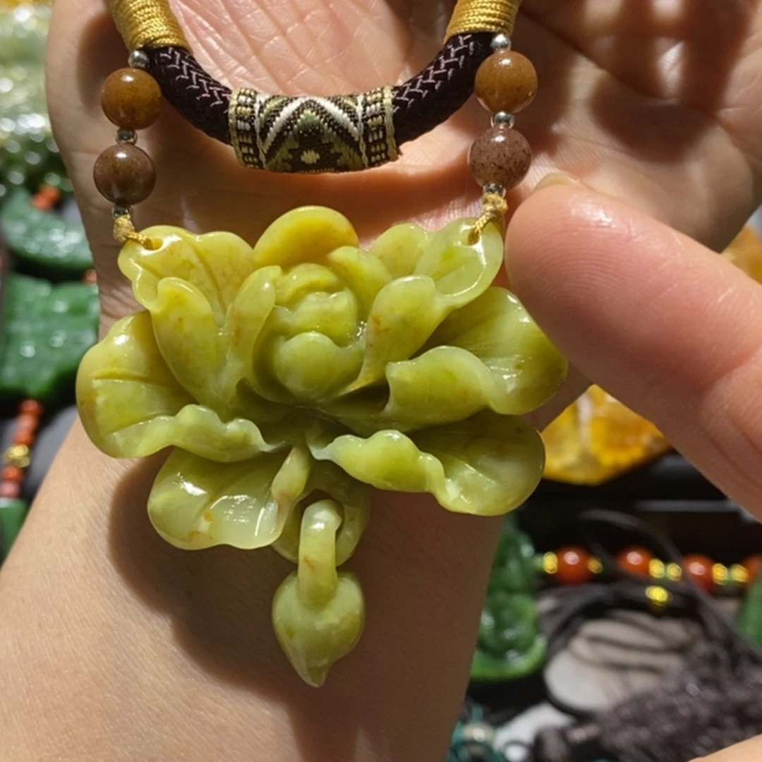 【闪购商品】岫玉毛衣链未镶嵌