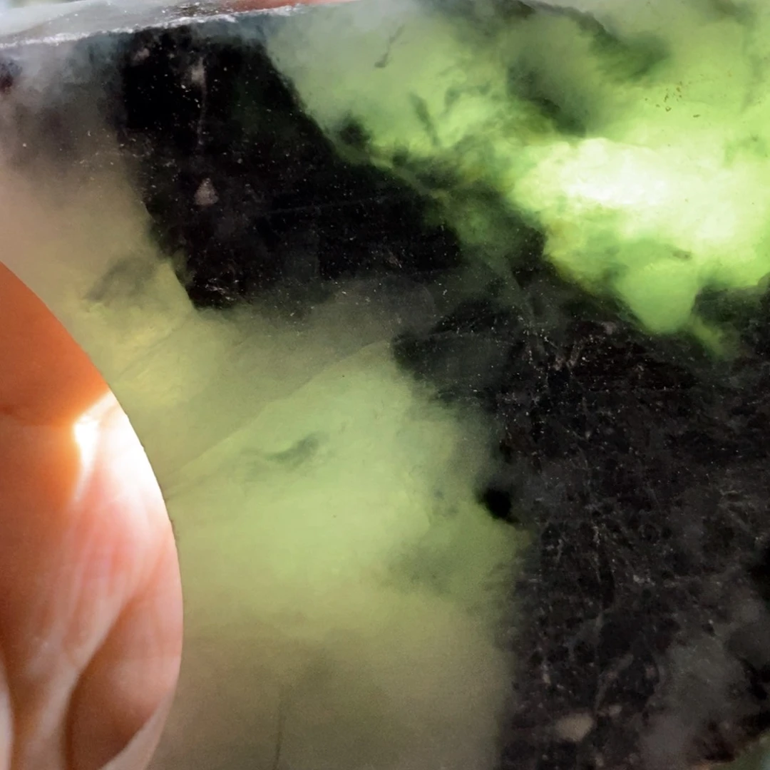 颈饰未镶嵌翡翠天然翡翠