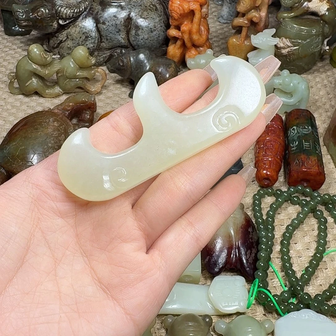 白玉菩提吊坠挂件