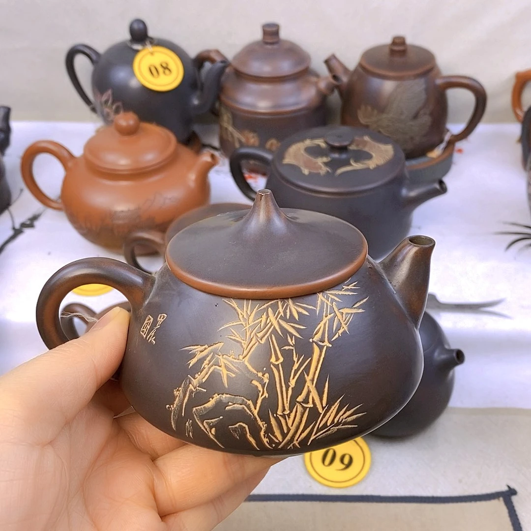 陶瓷渔翁壶230毫升