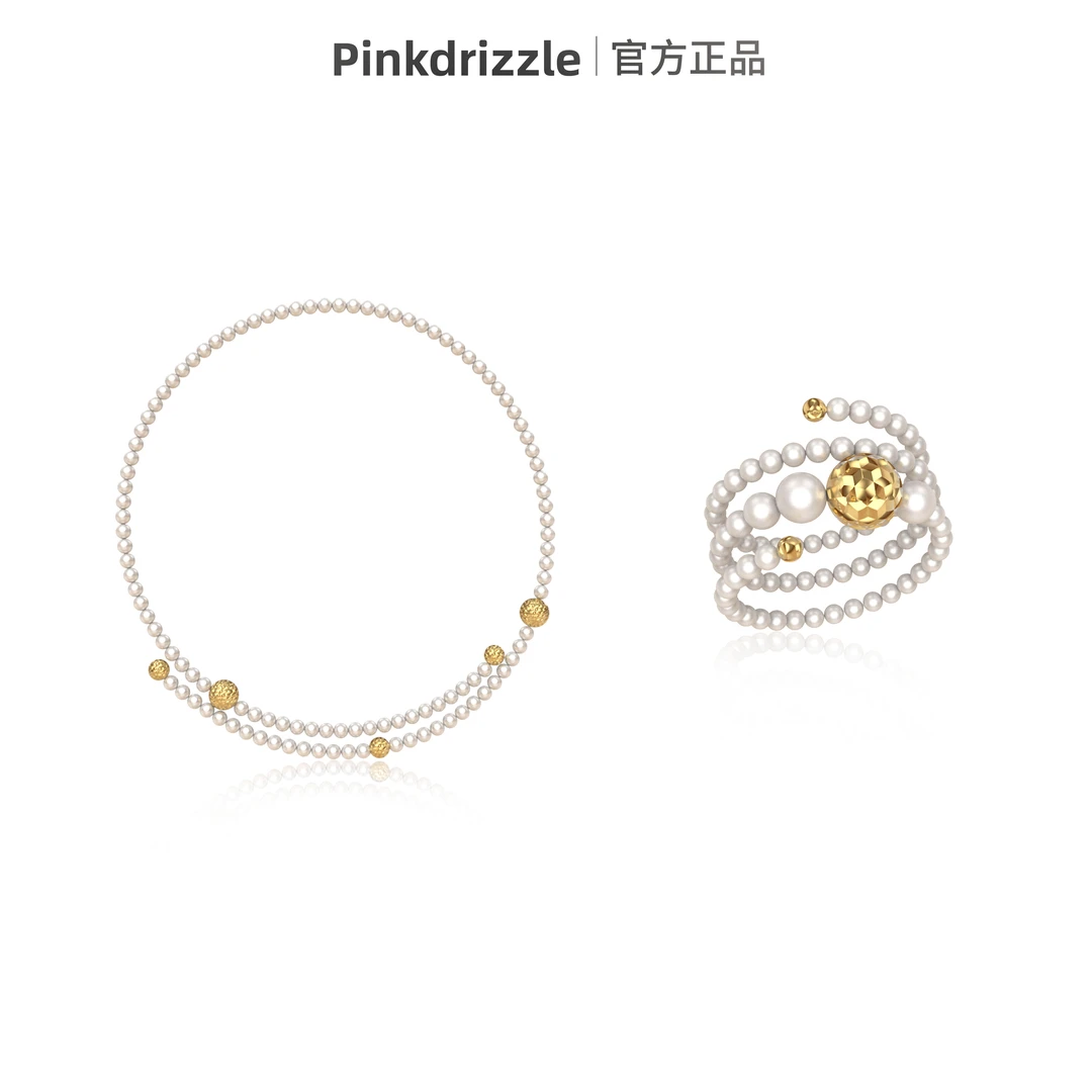 铜合金戒指 【福利套组】 舞动喀纳斯项链戒指+项圈