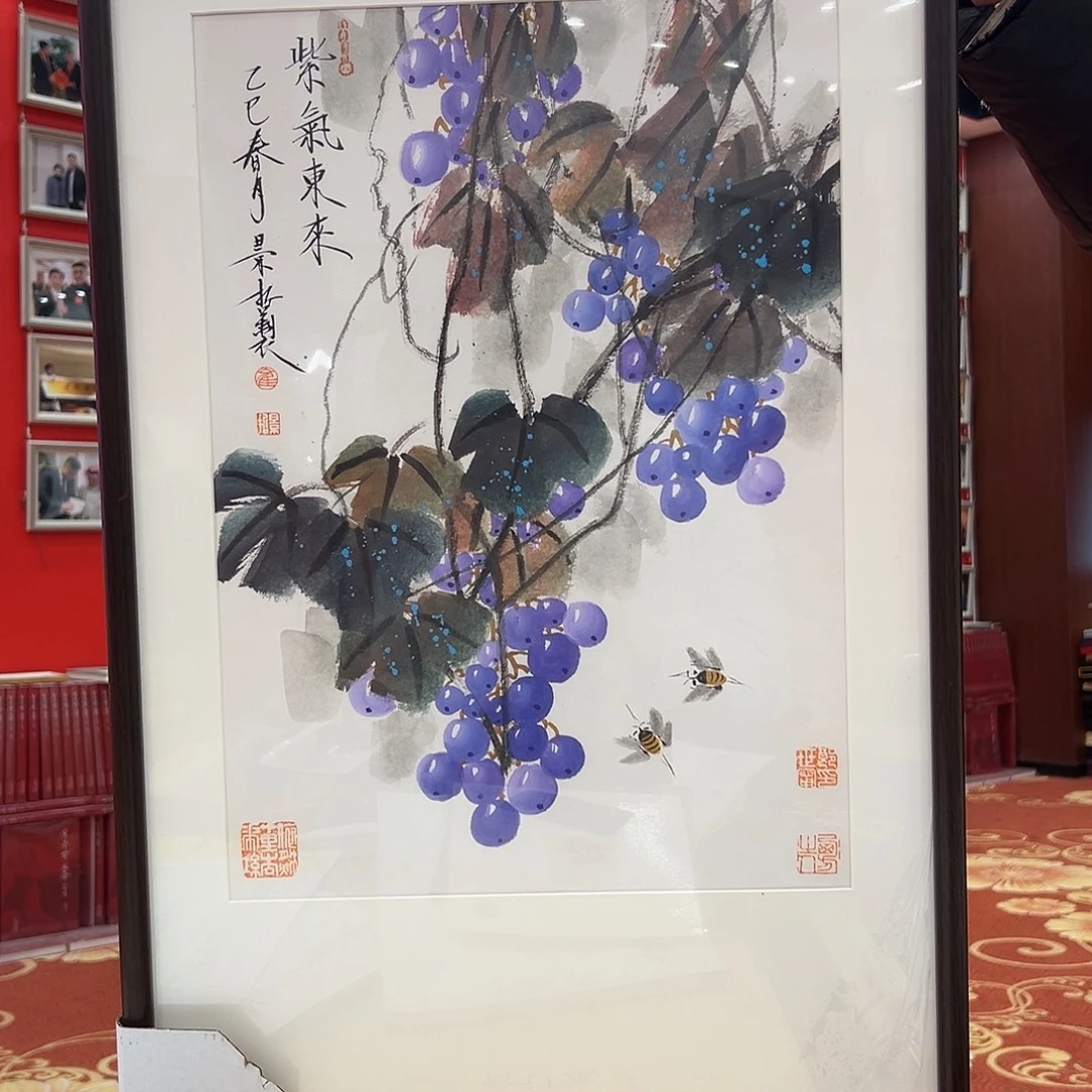 s***仓国画崔老师展览原作