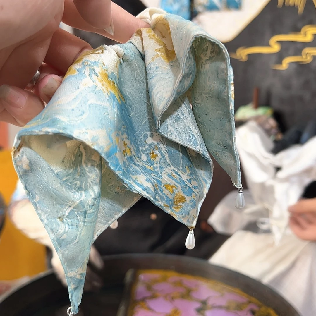 孟**?424珍珠发圈手作